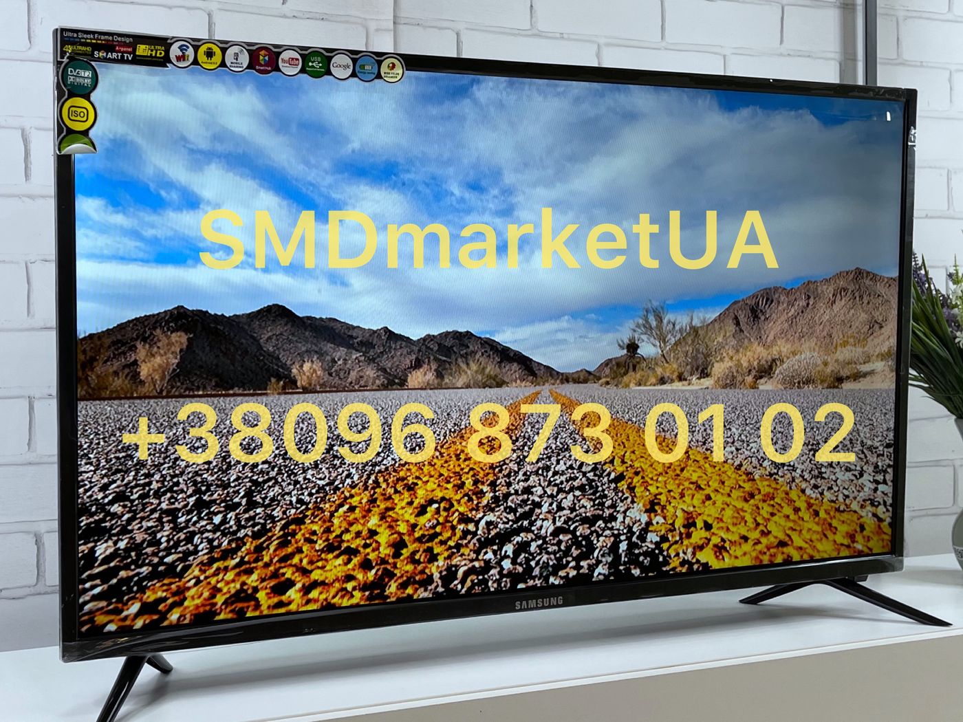 4K смарт телевизор SmartTV 42"107см UHDTV,LED IPTV