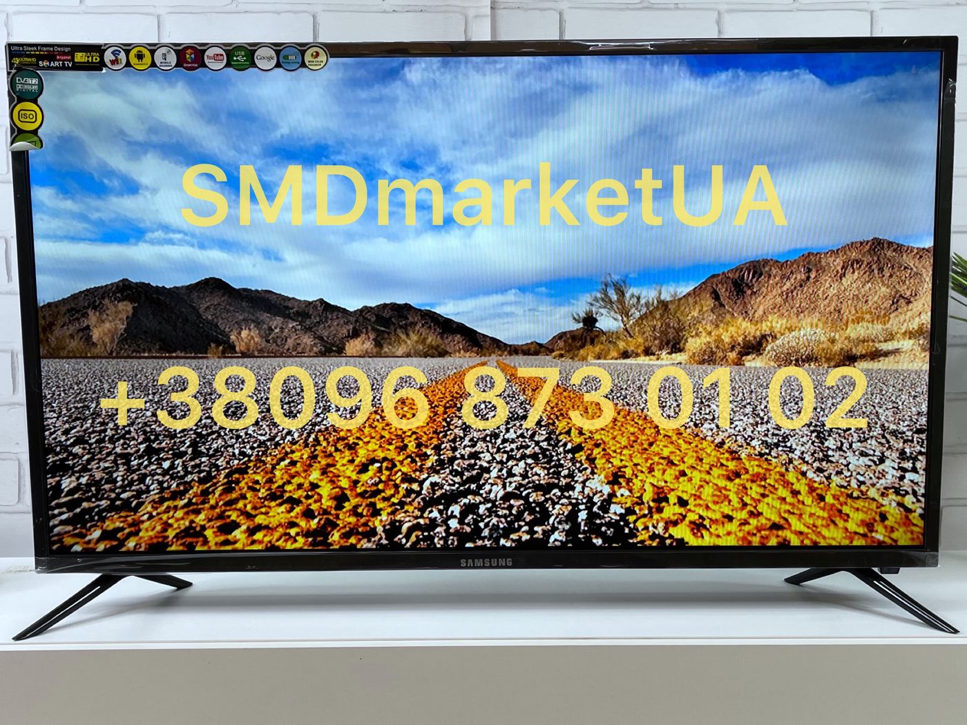 4K смарт телевизор SmartTV 42"107см UHDTV,LED IPTV