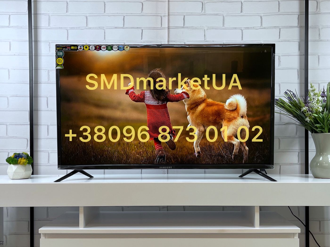 4K смарт телевізор SmartTV 42"107см UHDTV,LED IPTV, 2024