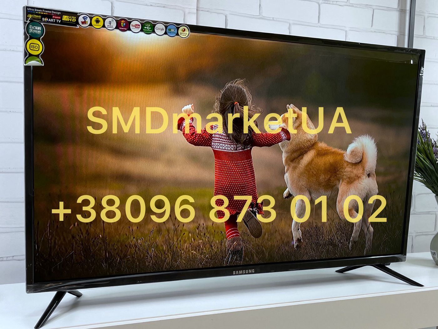 4K смарт телевизор SmartTV 42"107см UHDTV,LED IPTV, 2024