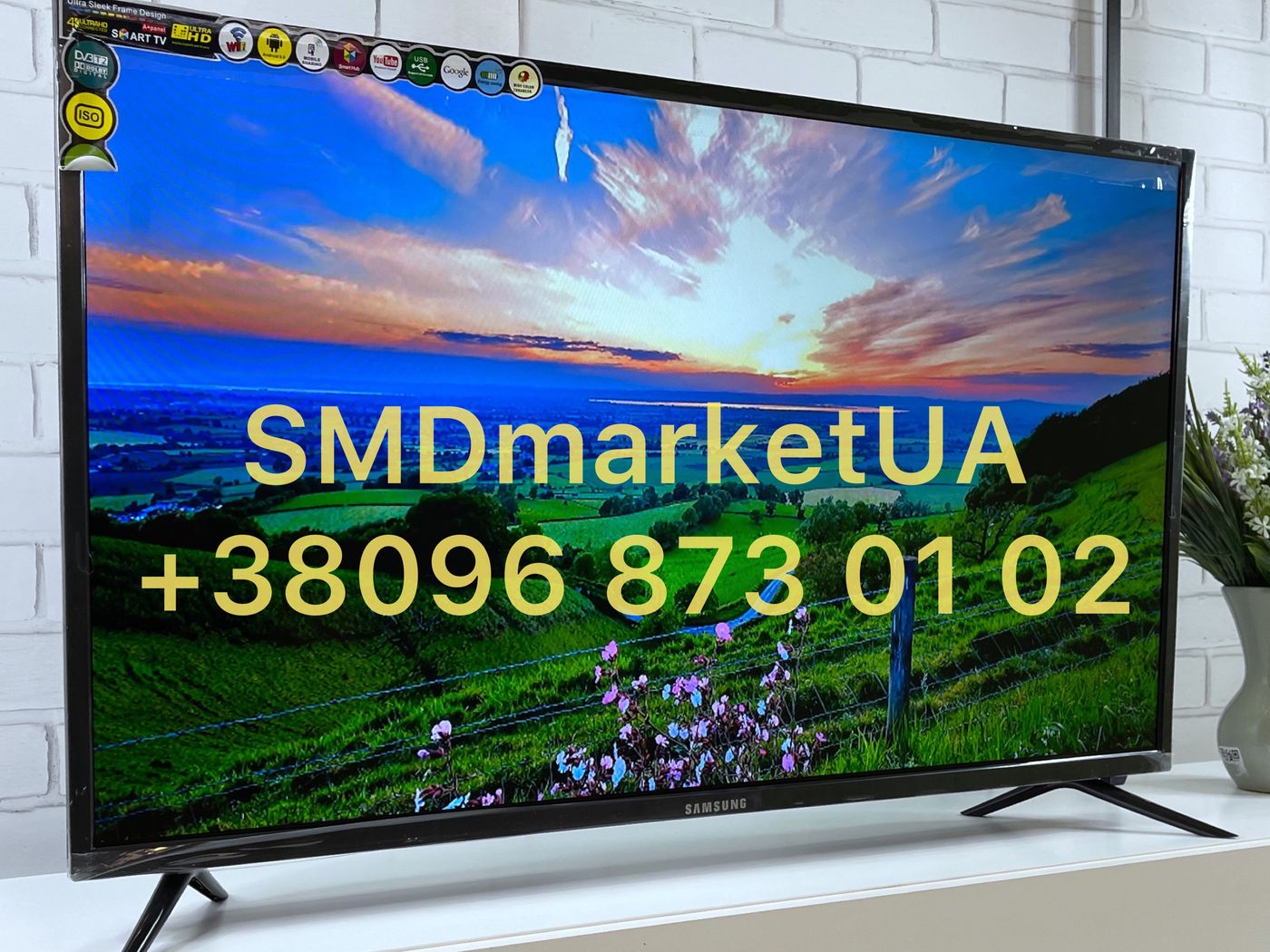 4K телевизор SmartTV 50" 127см UHD TV, LED IPTV