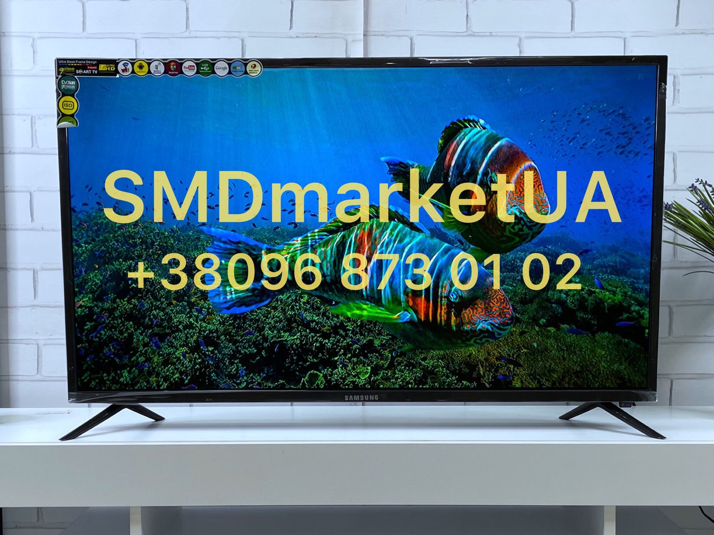 4K смарт телевізор SmartTV 43"109см UHDTV,LED IPTV, 2024