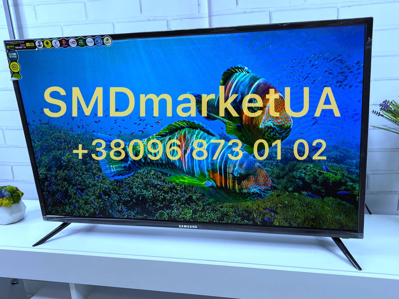 4K смарт телевизор SmartTV 43"109см UHDTV,LED IPTV, 2024