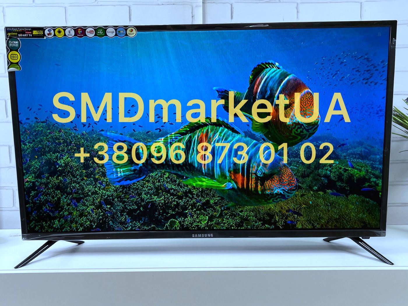 4K смарт телевізор SmartTV 43"109см UHDTV,LED IPTV, 2024