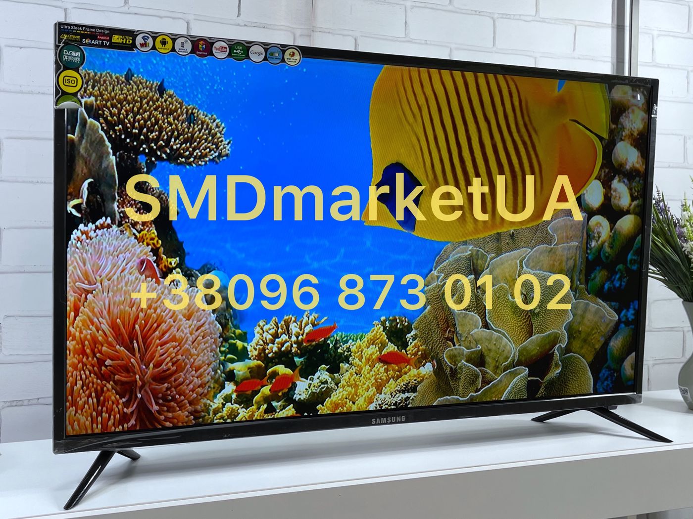 4K телевізор SmartTV 32' 82см |4K-UHD, Wi-Fi, T2|